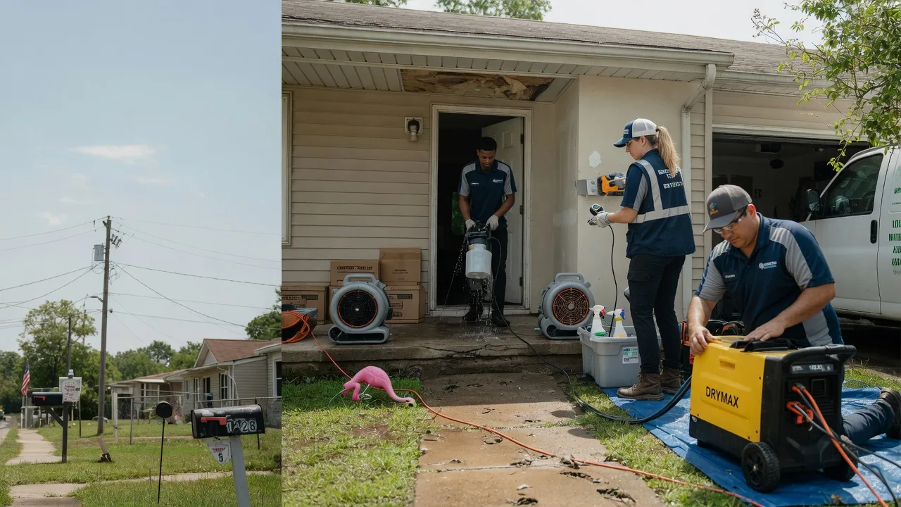 Storm Damage Water Removal in Springtown, TX near me
